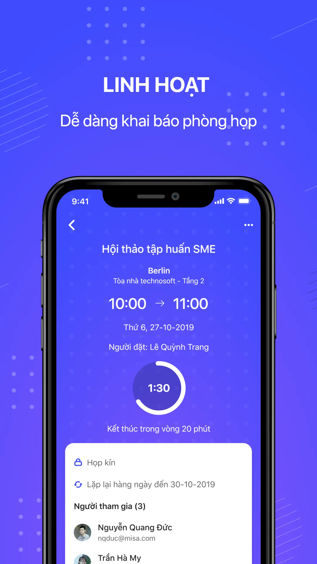 AMIS Phòng họp | Indus Appstore | Screenshot