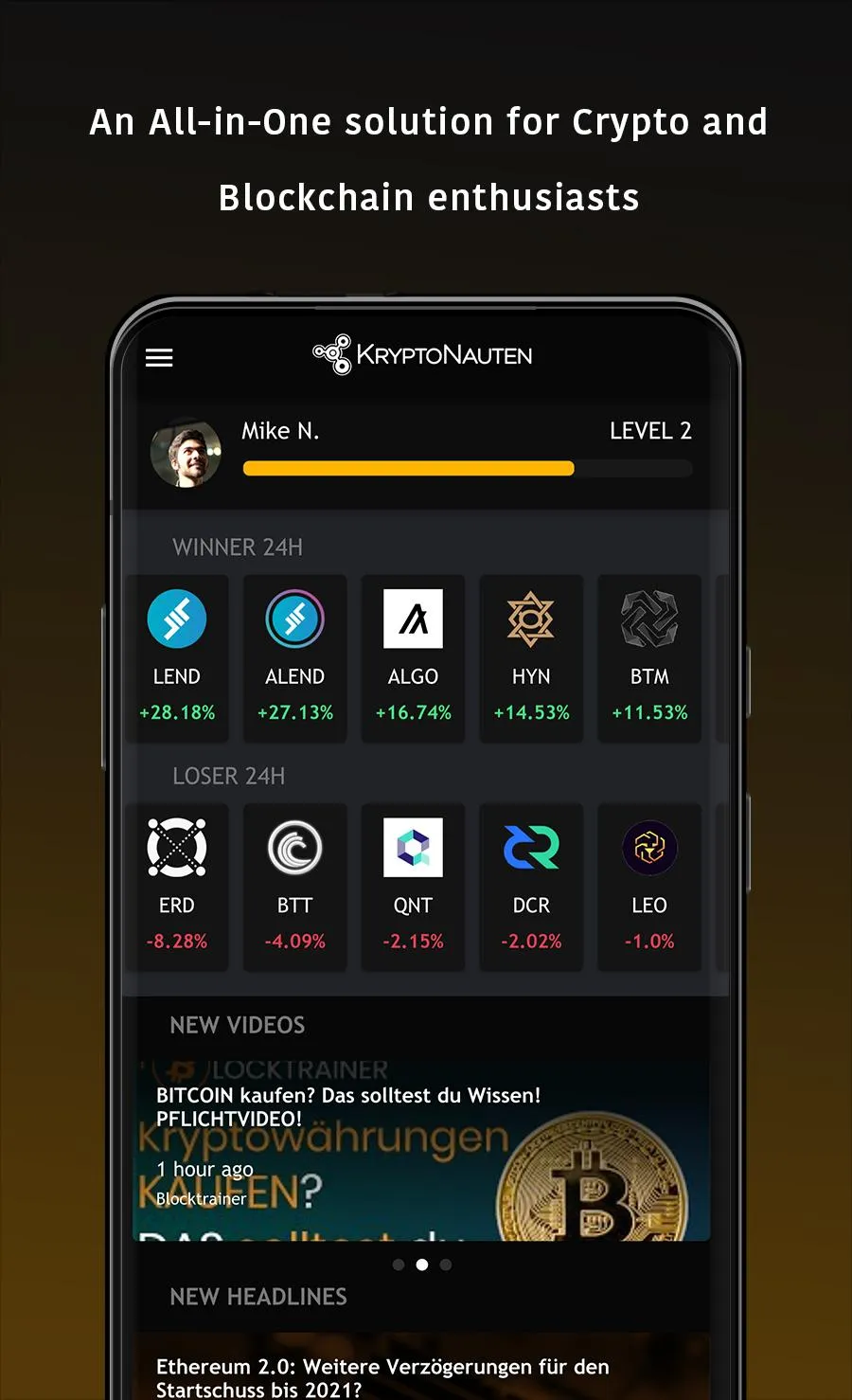 KryptoNauten Crypto Tracker | Indus Appstore | Screenshot