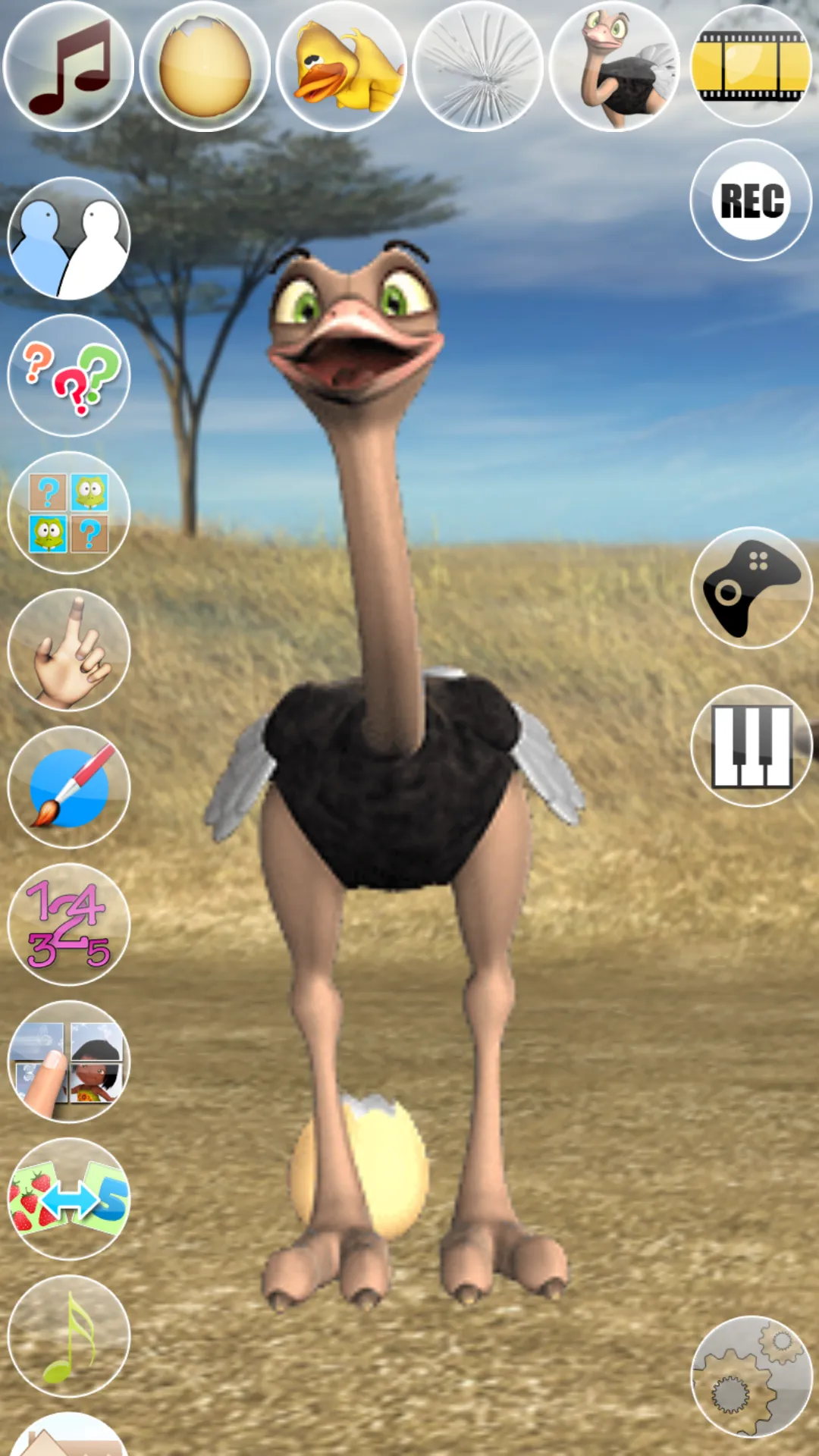 Talking Joe Ostrich | Indus Appstore | Screenshot