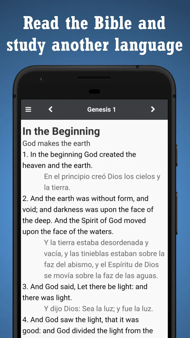 BIBLE SPANISH ENGLISH | Indus Appstore | Screenshot