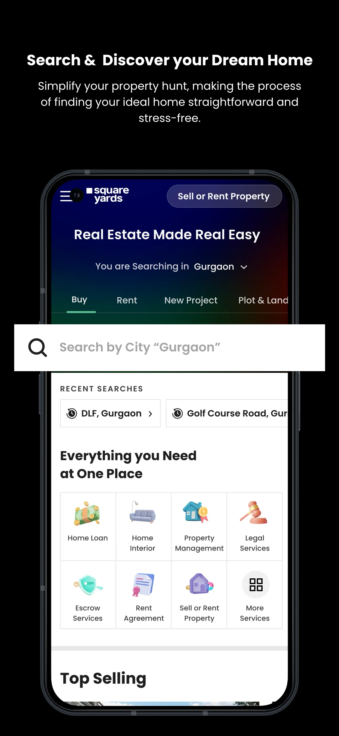 Square Yards Real Estate | Indus Appstore | Screenshot