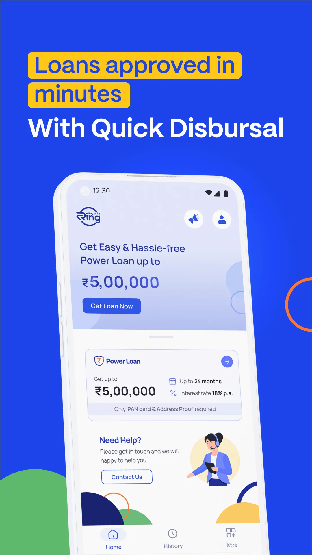 RING: Quick loan & UPI payment | Indus Appstore | Screenshot