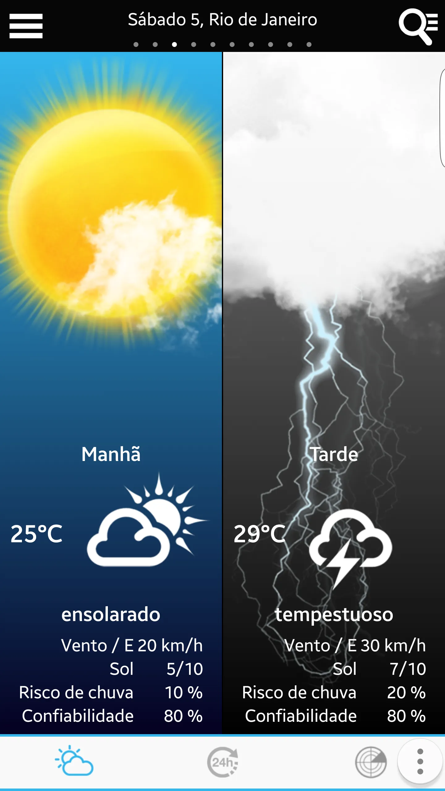 Weather for Brazil and World | Indus Appstore | Screenshot