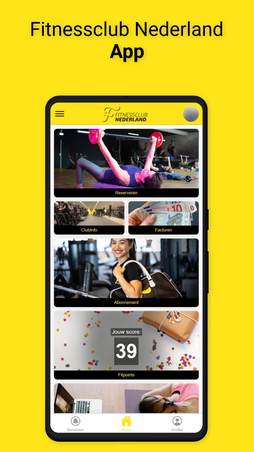 Fitnessclub Nederland | Indus Appstore | Screenshot