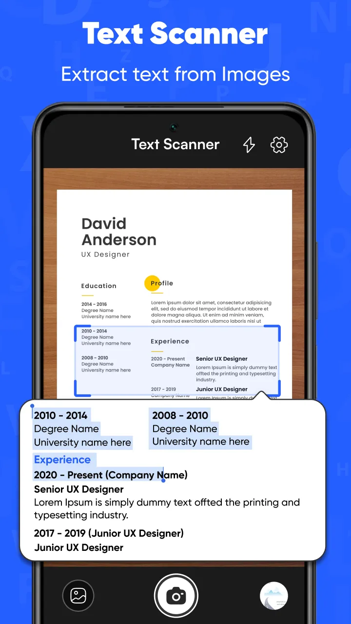 Scanner - Text Barcode QR, PDF | Indus Appstore | Screenshot