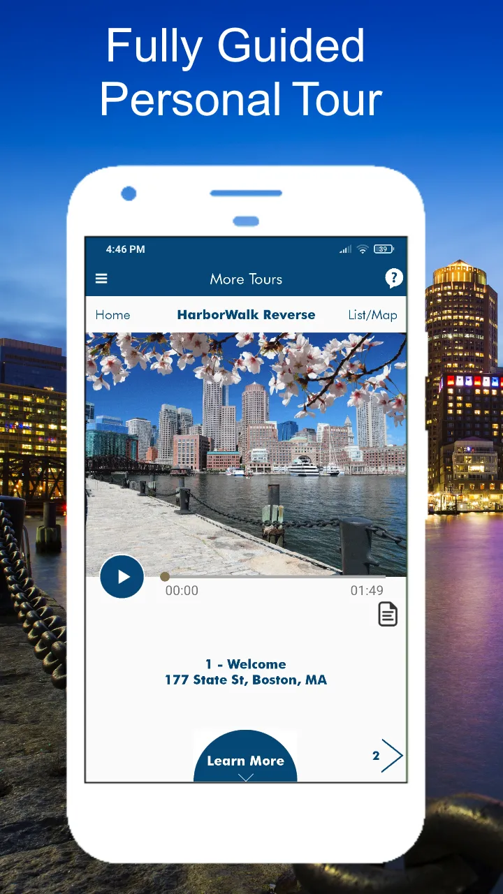 Boston Harborwalk Tour Guide | Indus Appstore | Screenshot