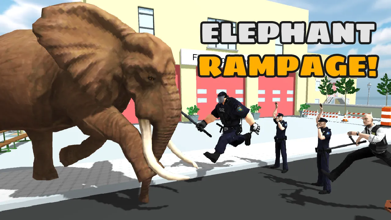 Angry Elephant City Rampage | Indus Appstore | Screenshot