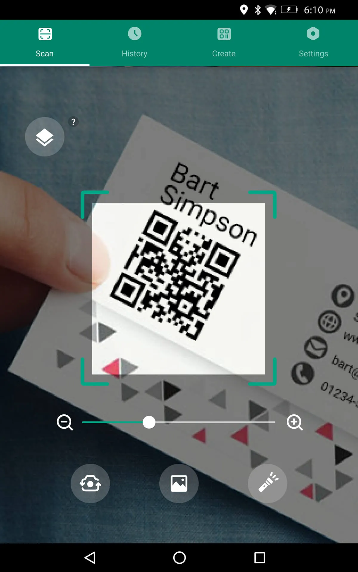 Barcode & QR code scanner | Indus Appstore | Screenshot