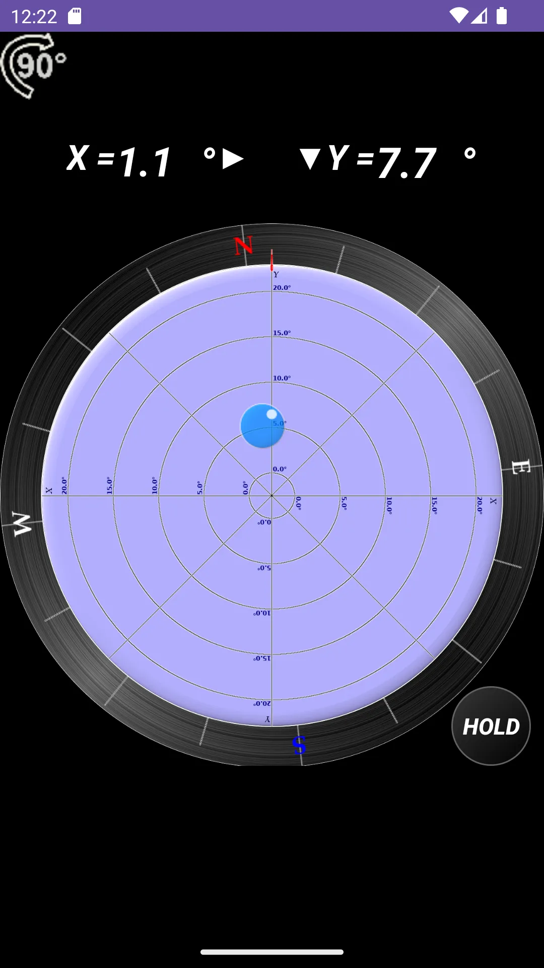 Simple level gauge | Indus Appstore | Screenshot