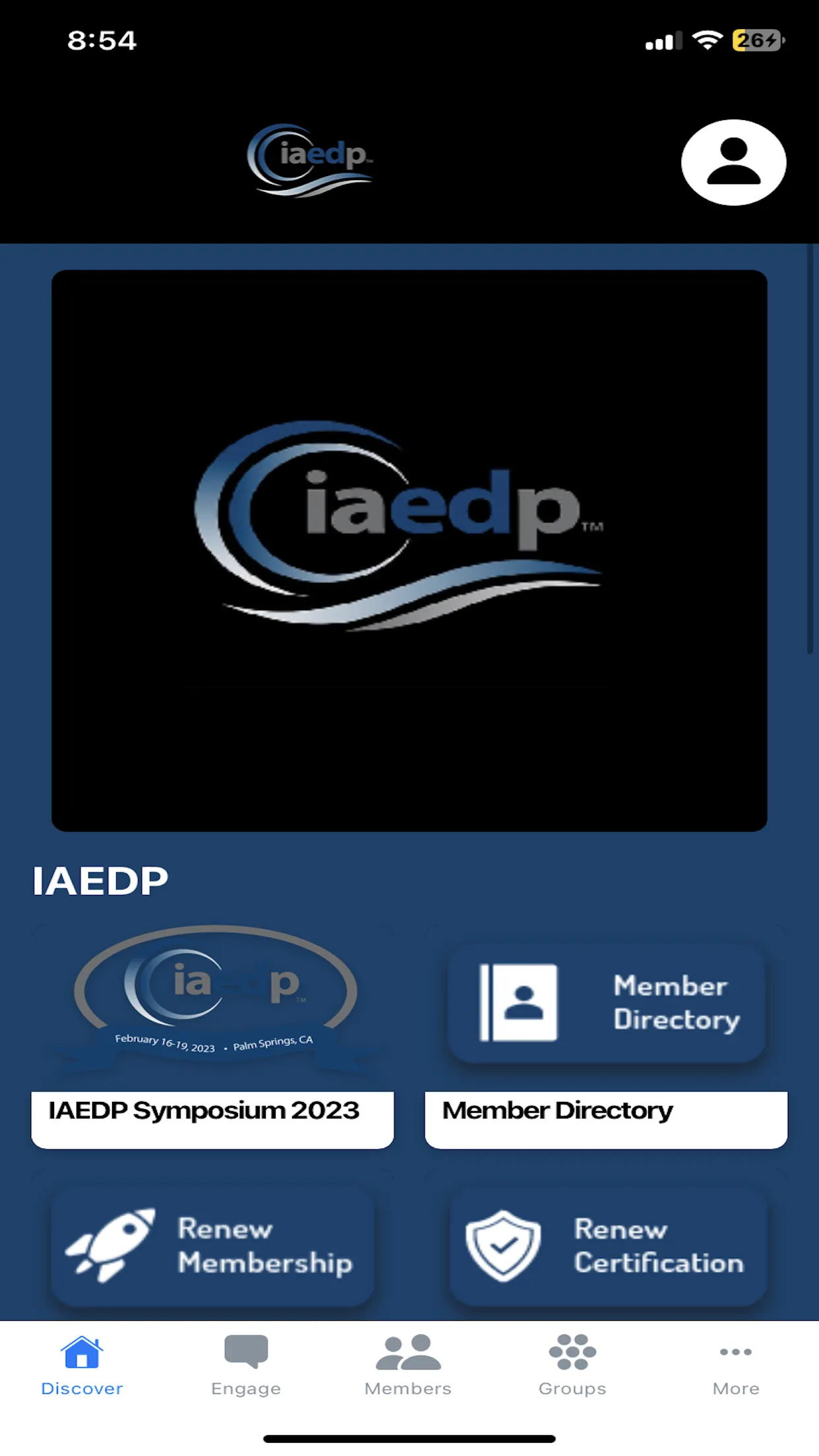 iaedp Membership App | Indus Appstore | Screenshot