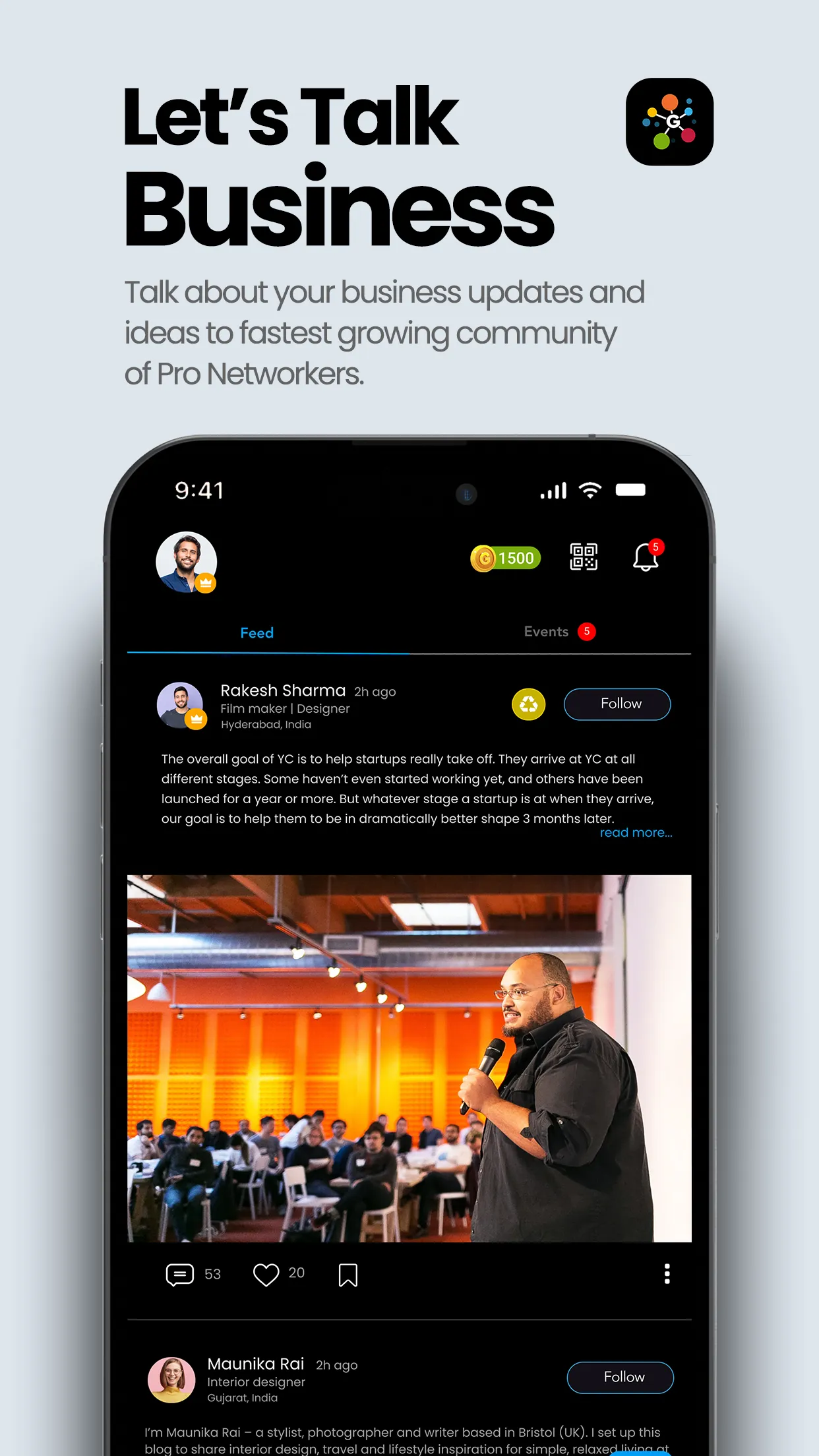 GRIDClub - Best Networking App | Indus Appstore | Screenshot