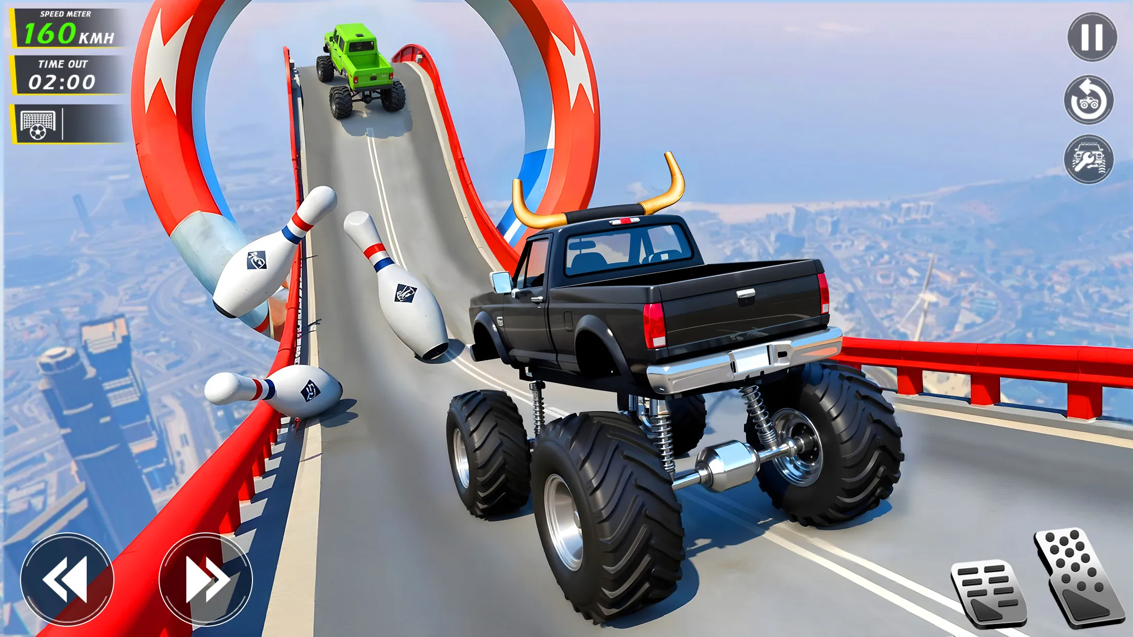 Mega Ramp Monster Truck Stunts | Indus Appstore | Screenshot