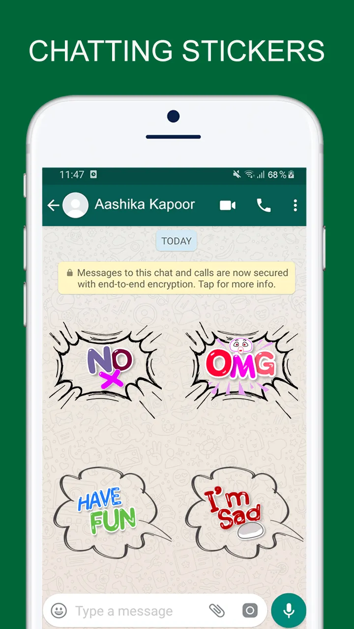 Chatting Stickers For Whatsapp | Indus Appstore | Screenshot