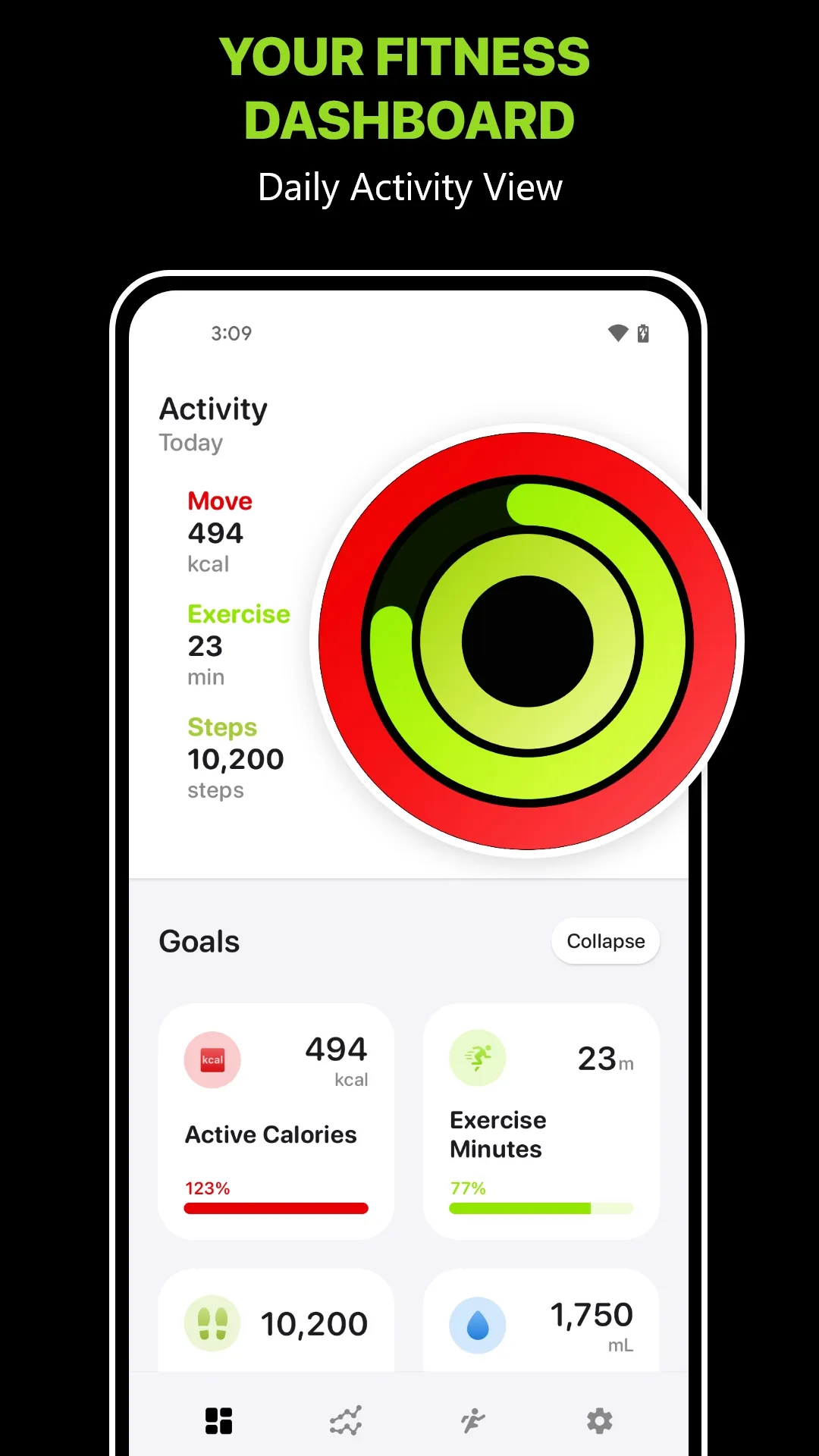 FitnessView: Activity Tracker | Indus Appstore | Screenshot