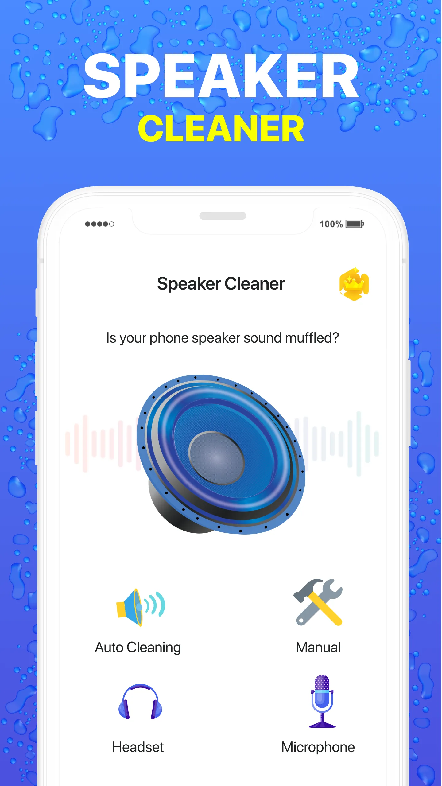 Speaker Cleaner - Remove Water | Indus Appstore | Screenshot