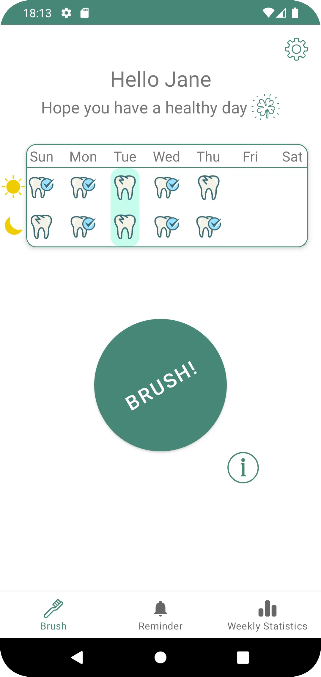 Brush Teeth Reminder | Indus Appstore | Screenshot