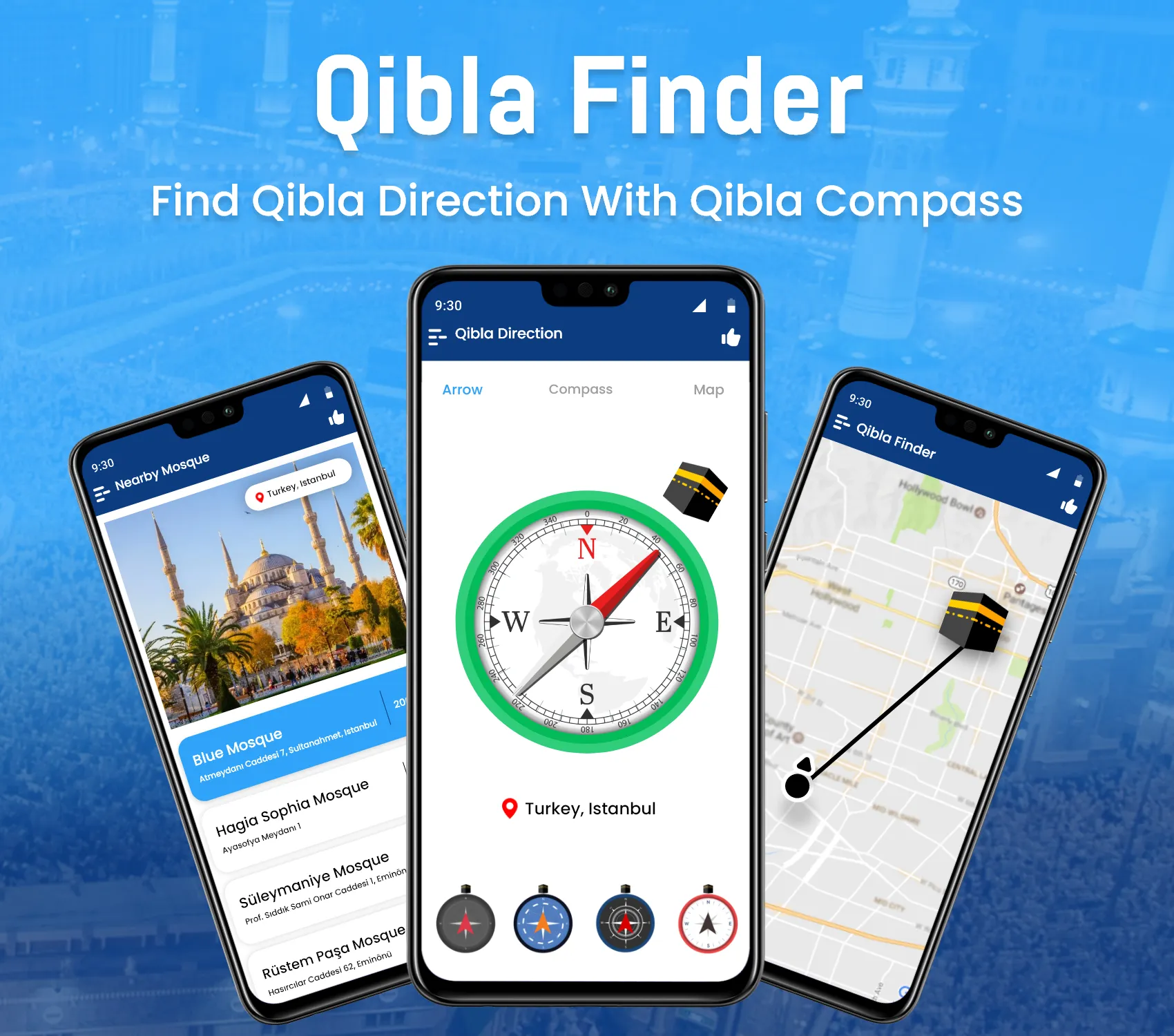 Qibla Finder & Qibla Compass | Indus Appstore | Screenshot