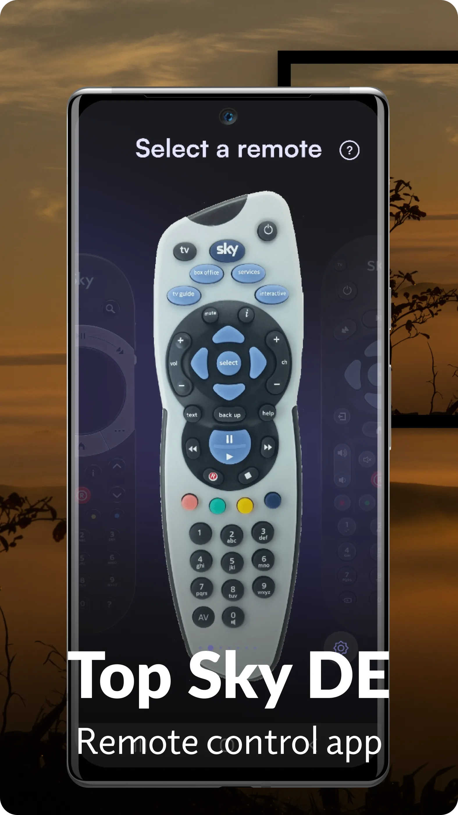 Remote Control For Sky DE | Indus Appstore | Screenshot