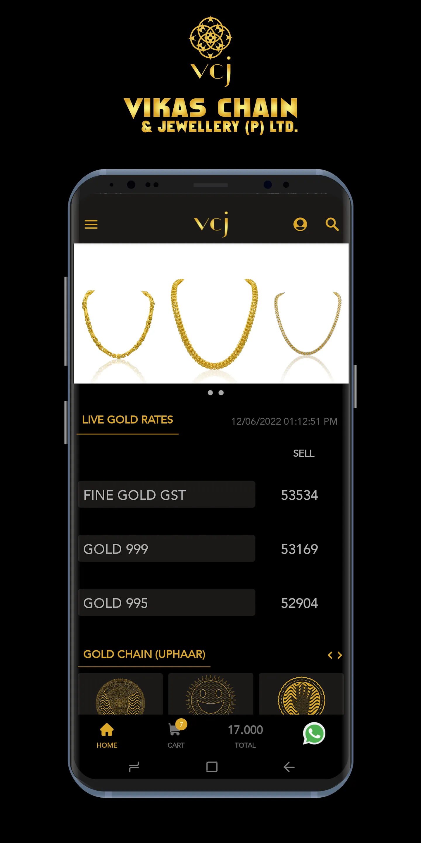 Vikas Chain & Jewellery | Indus Appstore | Screenshot