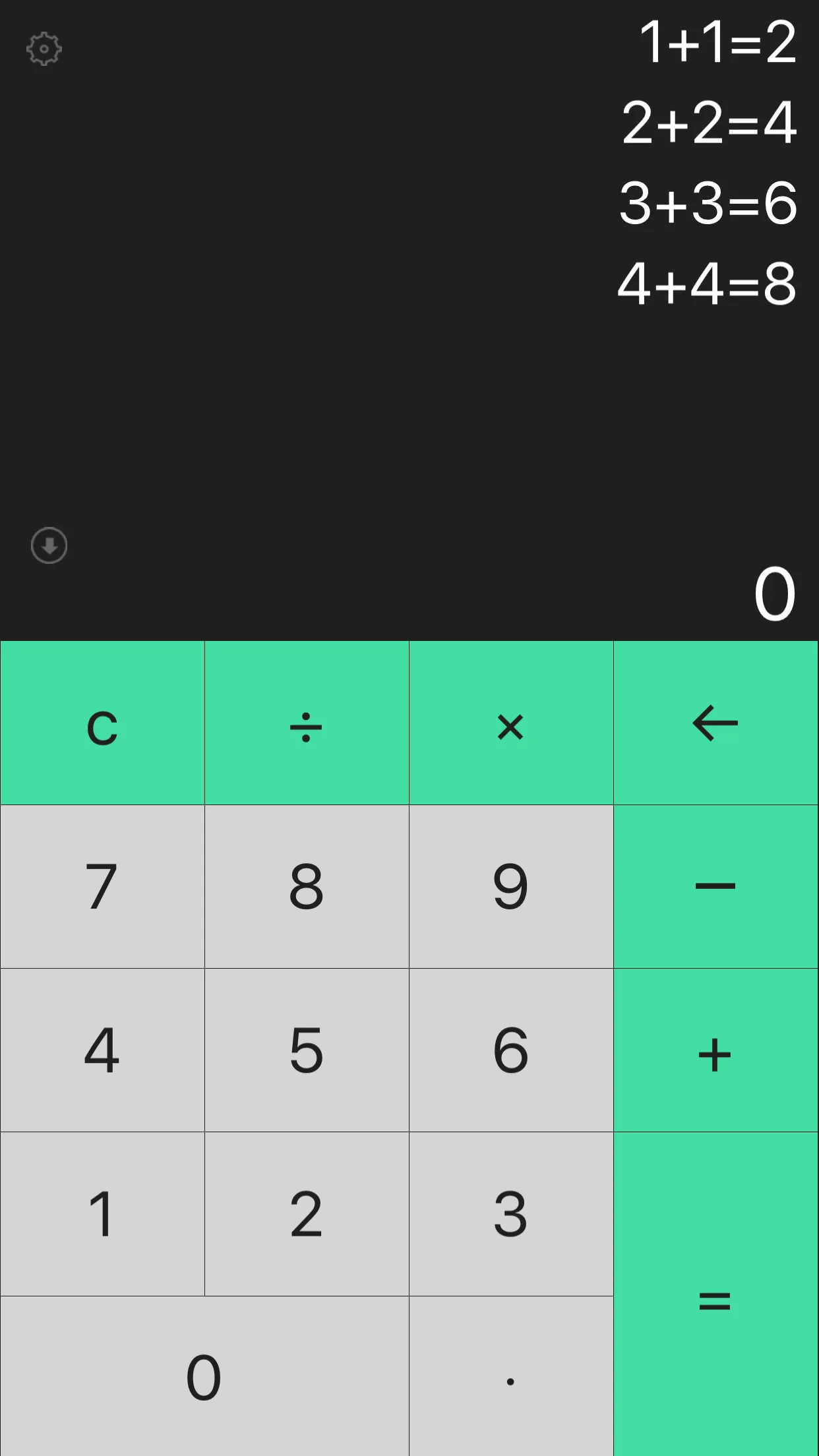 MingCalc Calculator - history  | Indus Appstore | Screenshot