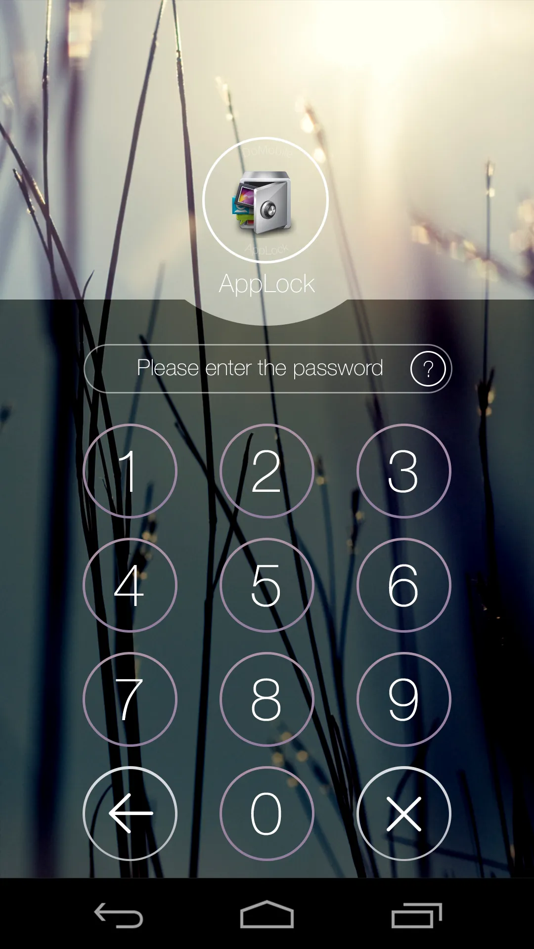 AppLock Theme Dawn | Indus Appstore | Screenshot