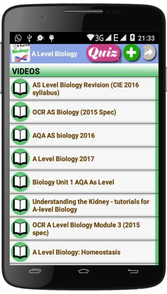 A Level Biology | Indus Appstore | Screenshot