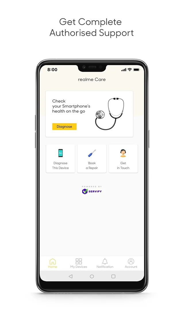 realme Care | Indus Appstore | Screenshot