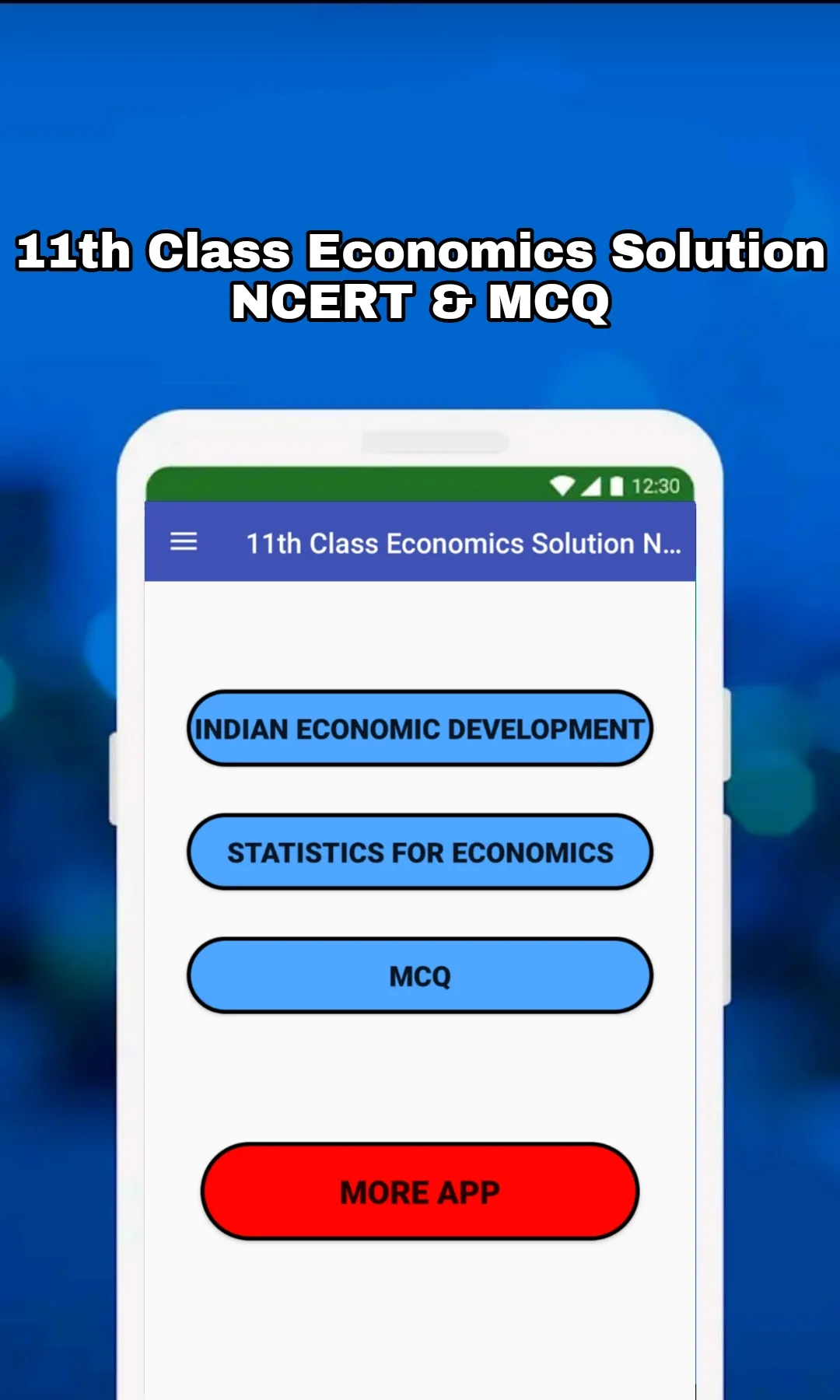 Class 11 Economics Solution | Indus Appstore | Screenshot