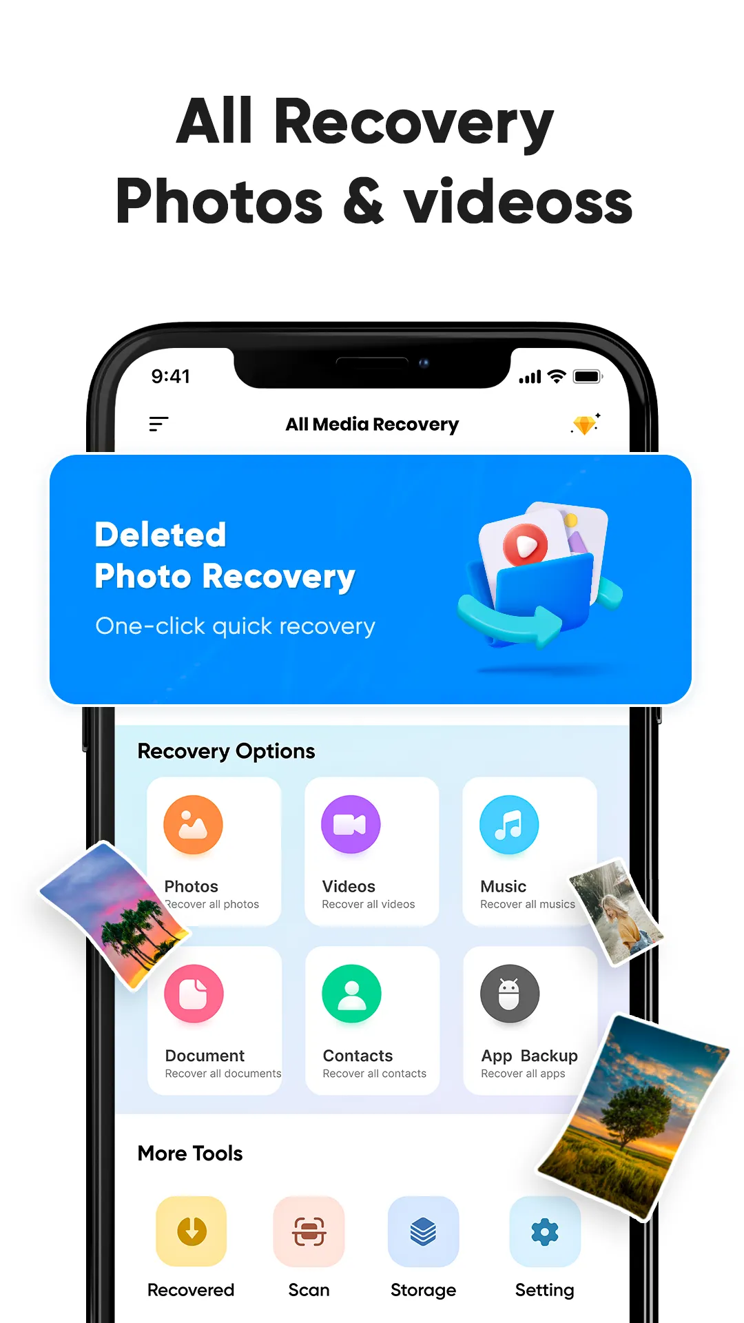 All Recovery : Photos & Videos | Indus Appstore | Screenshot