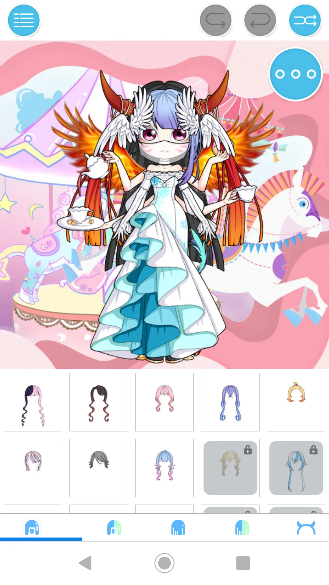 Magical Girl Dress up | Indus Appstore | Screenshot