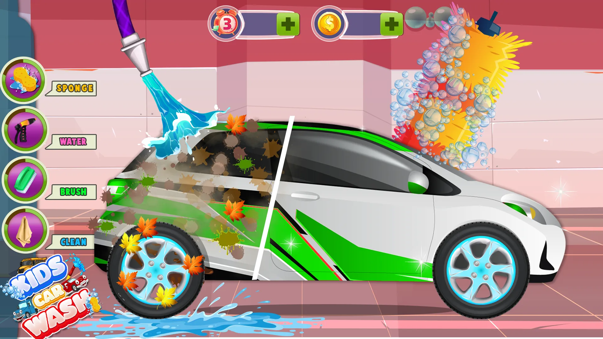 Kids Car Wash Game : Car Games | Indus Appstore | Screenshot