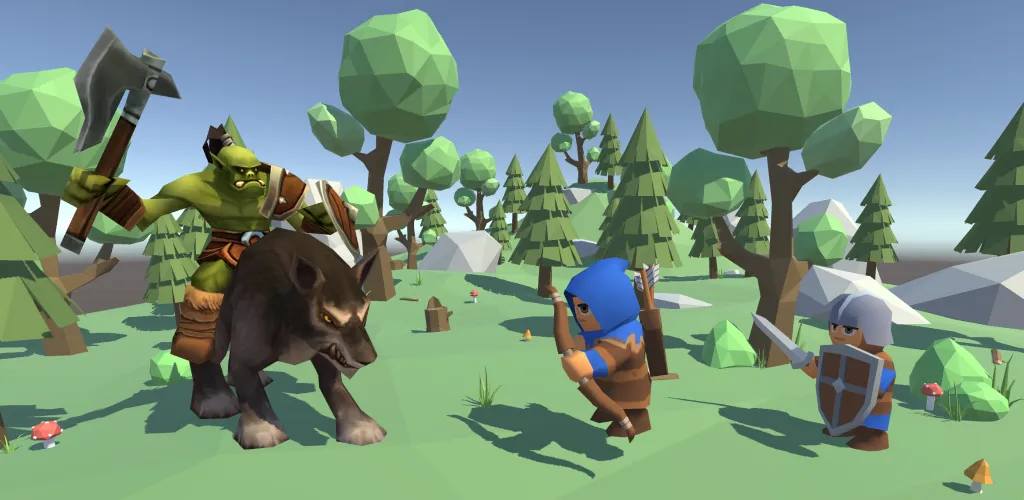 Low Poly Medieval Kingdom | Indus Appstore | Screenshot