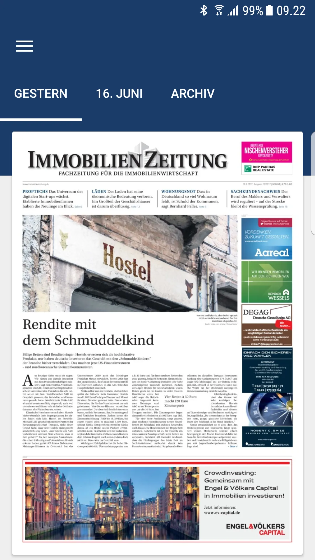 IZ – Immobilien Zeitung | Indus Appstore | Screenshot