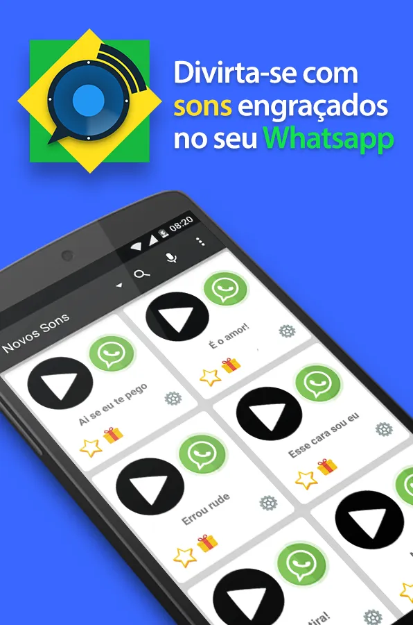 Sons Engraçados pra WhatsApp | Indus Appstore | Screenshot