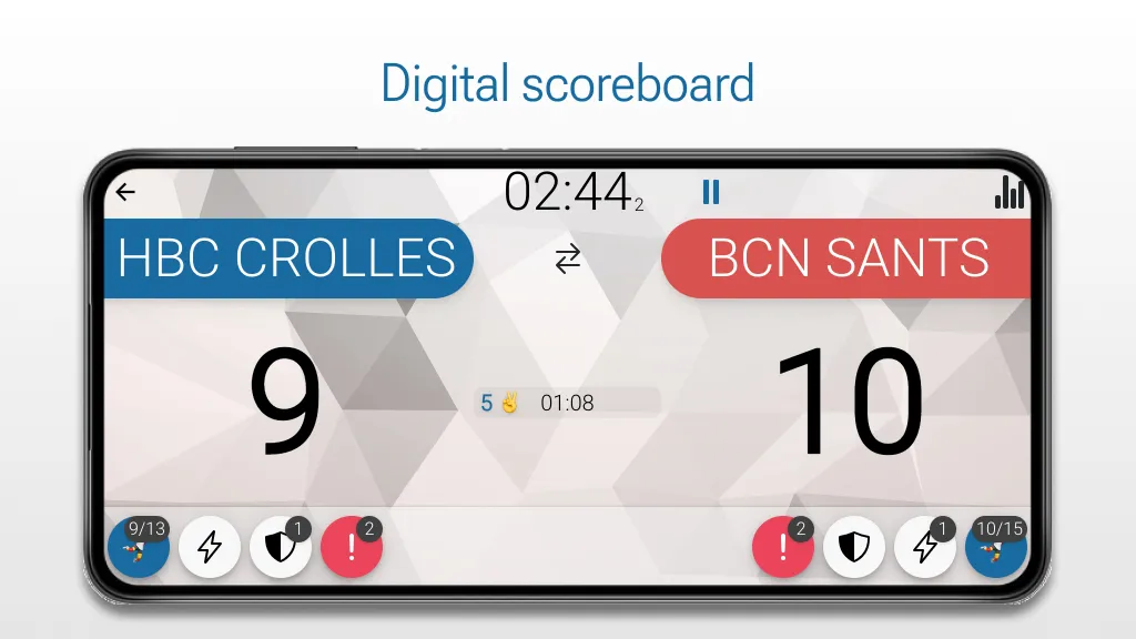 Handball Scoreboard | Indus Appstore | Screenshot