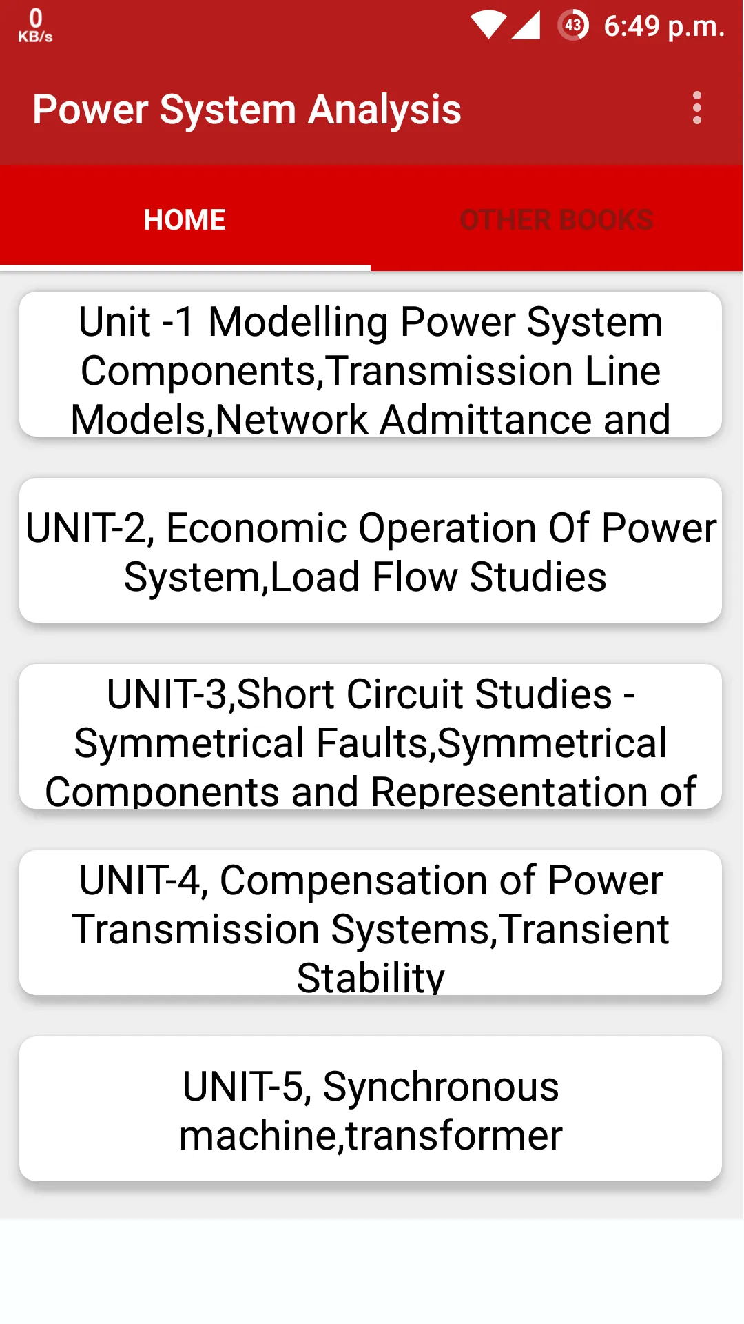 Power System Analysis | Indus Appstore | Screenshot