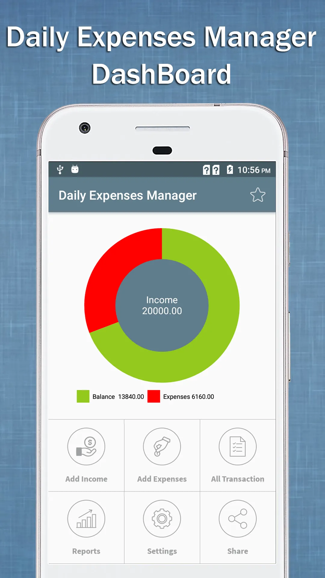 Daily Expenses Manager | Indus Appstore | Screenshot