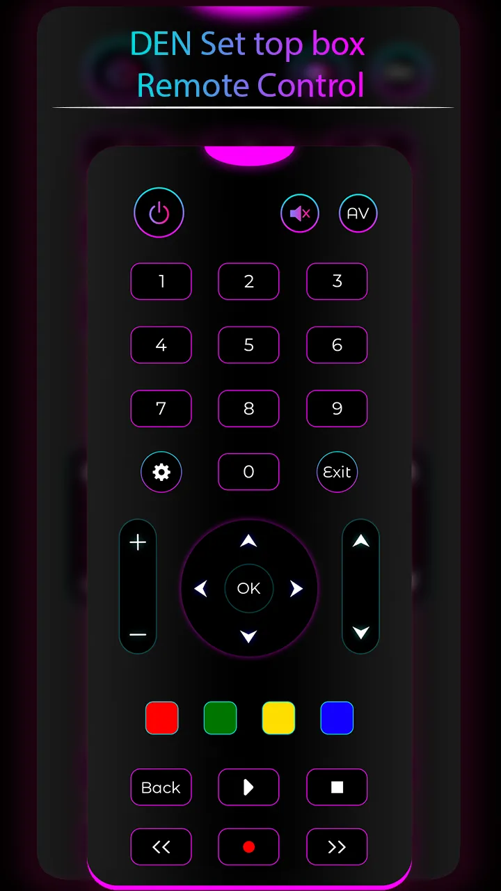 DEN Set Top Box Remote | Indus Appstore | Screenshot