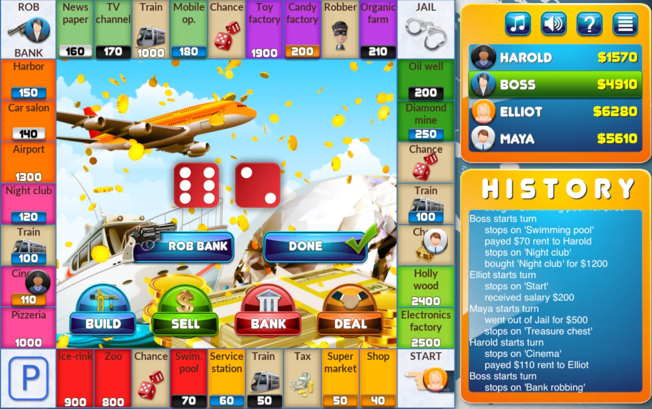 CrazyPoly - Business Dice Game | Indus Appstore | Screenshot