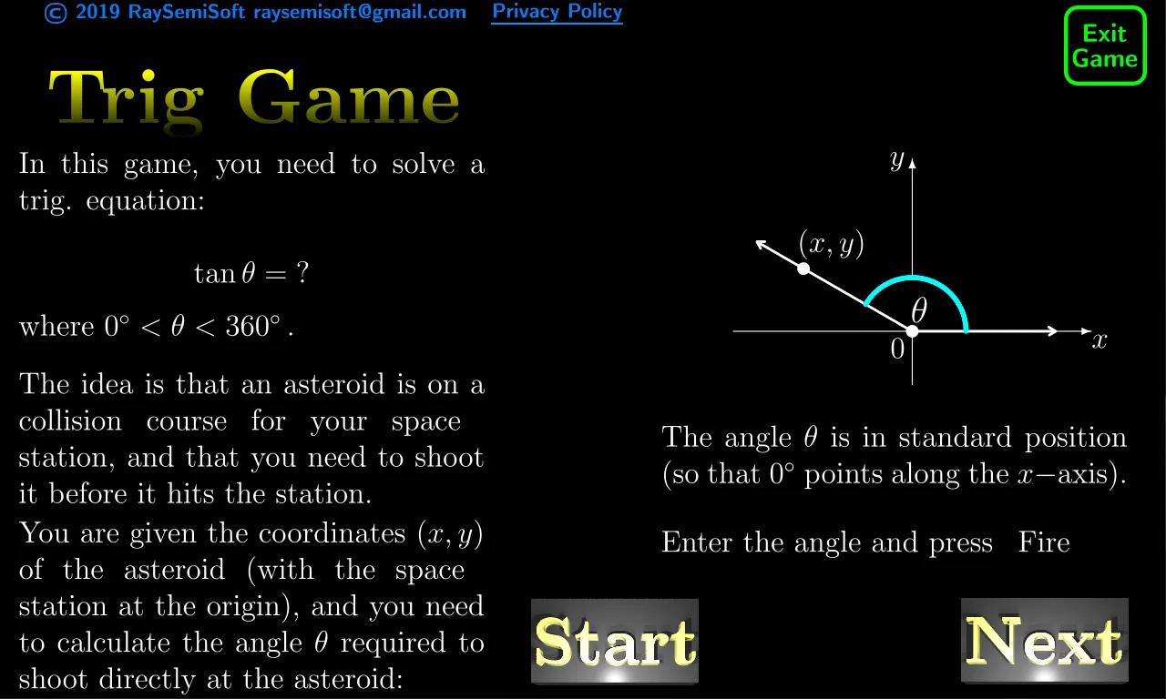 Trig Game | Indus Appstore | Screenshot