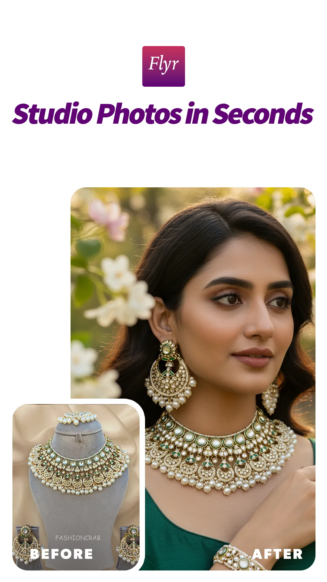 FlyrApp: AI Photos That Sell | Indus Appstore | Screenshot