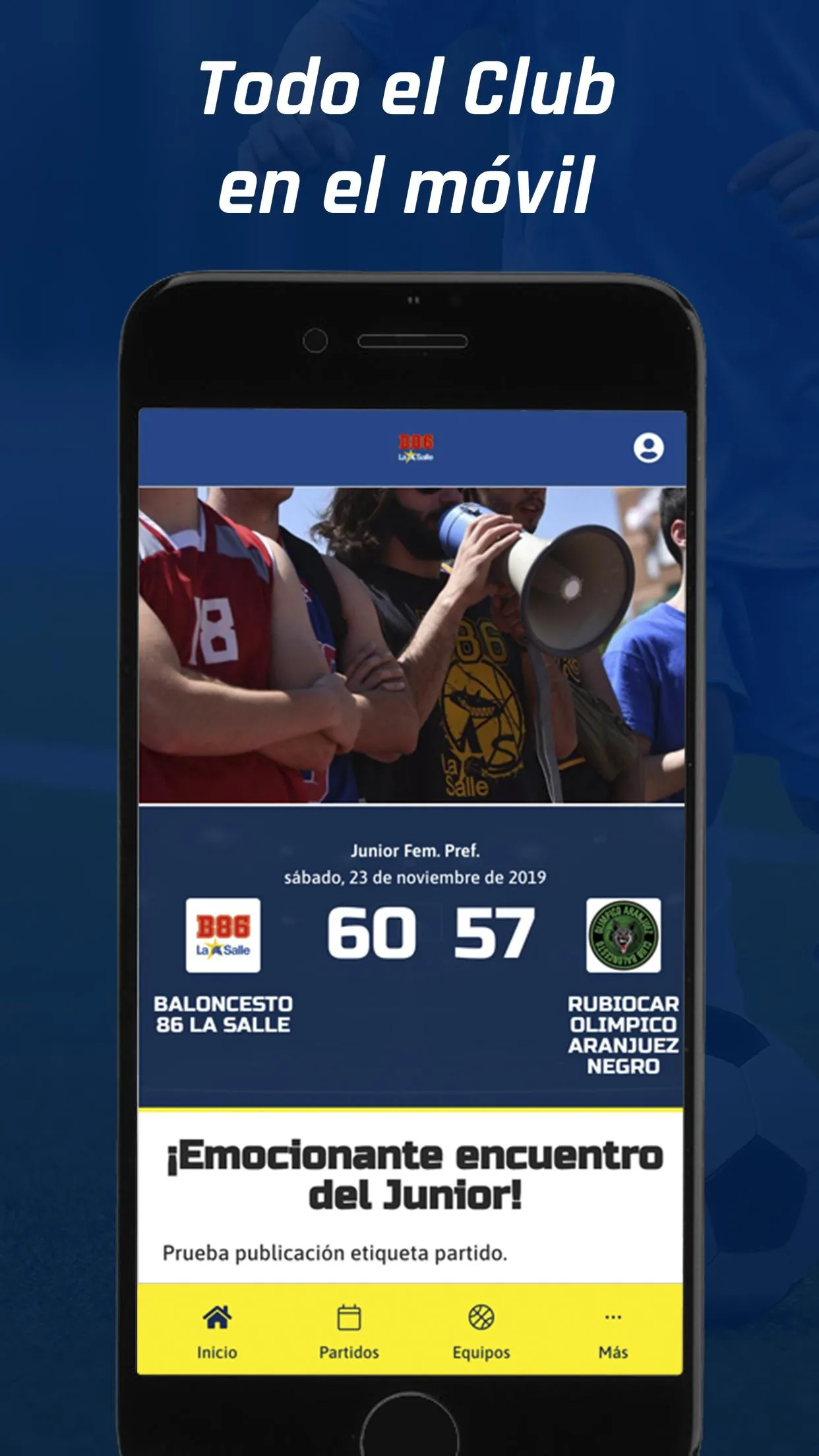 Baloncesto 86 La Salle | Indus Appstore | Screenshot