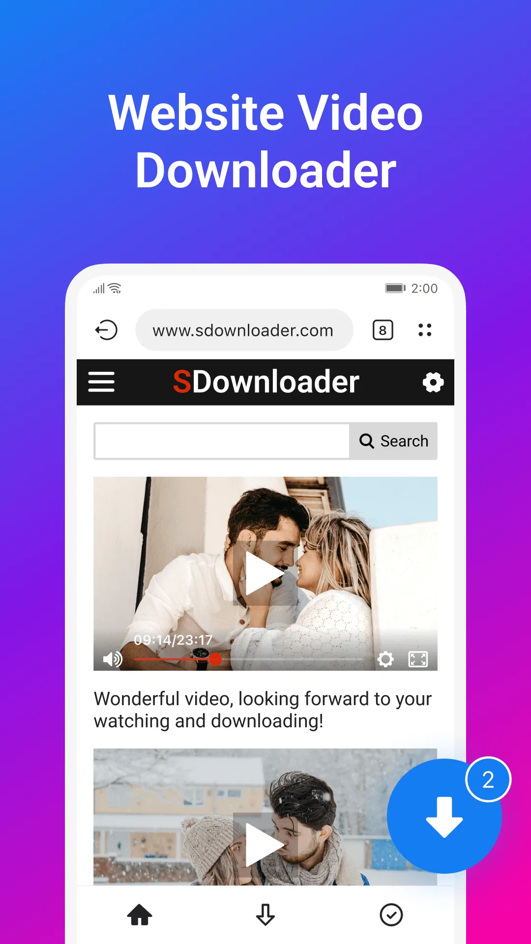 SDownloader - Video Downloader | Indus Appstore | Screenshot