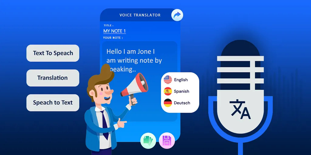 Voice Translator Voice Typing | Indus Appstore | Screenshot