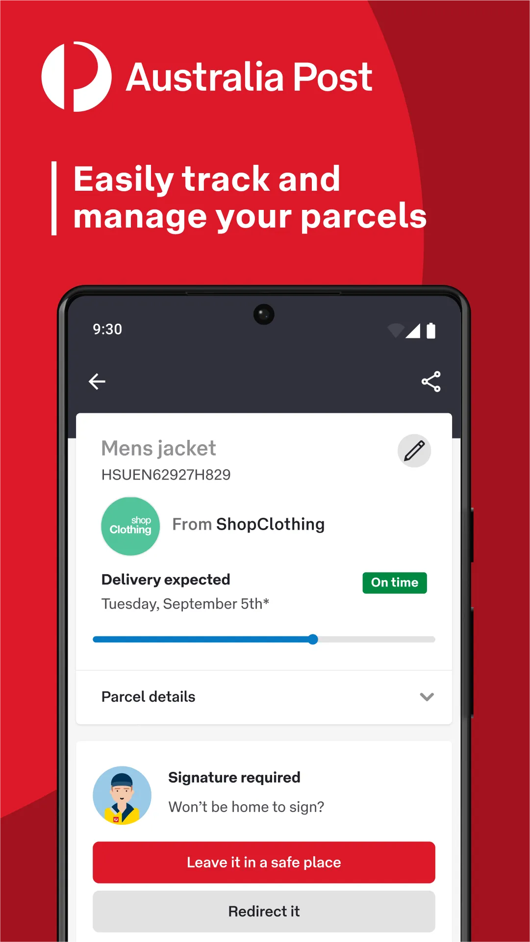 Australia Post | Indus Appstore | Screenshot