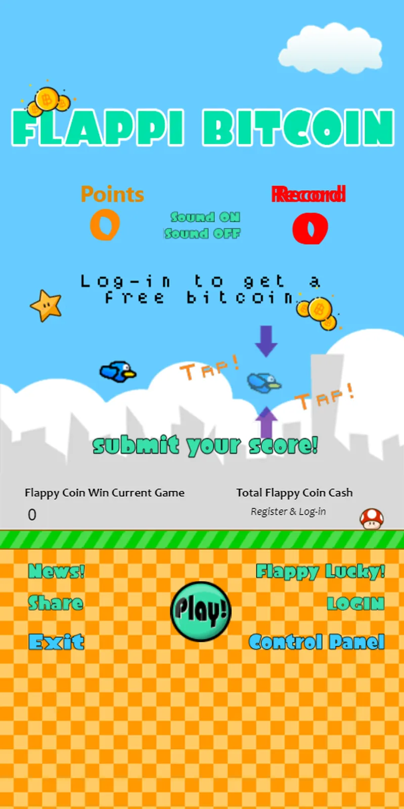 Flappi Bitcoin | Indus Appstore | Screenshot