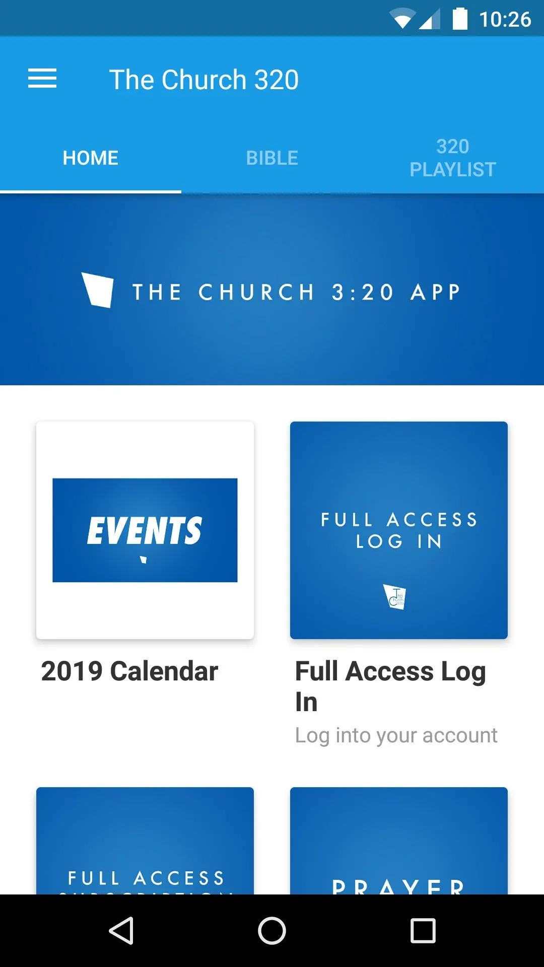 The Church 3:20 | Indus Appstore | Screenshot