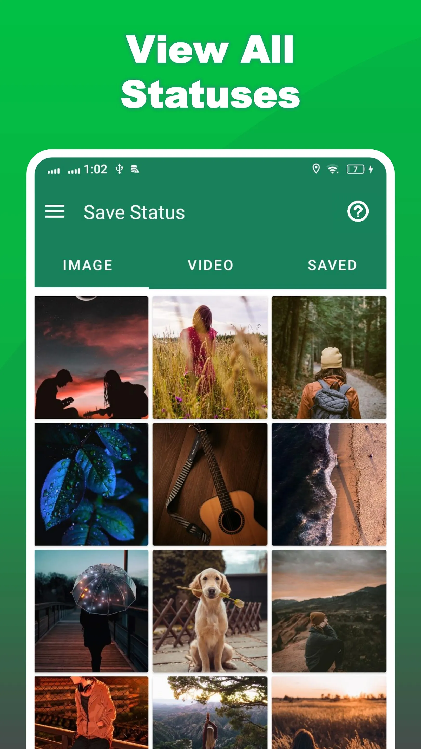 Save Status - Download Status | Indus Appstore | Screenshot