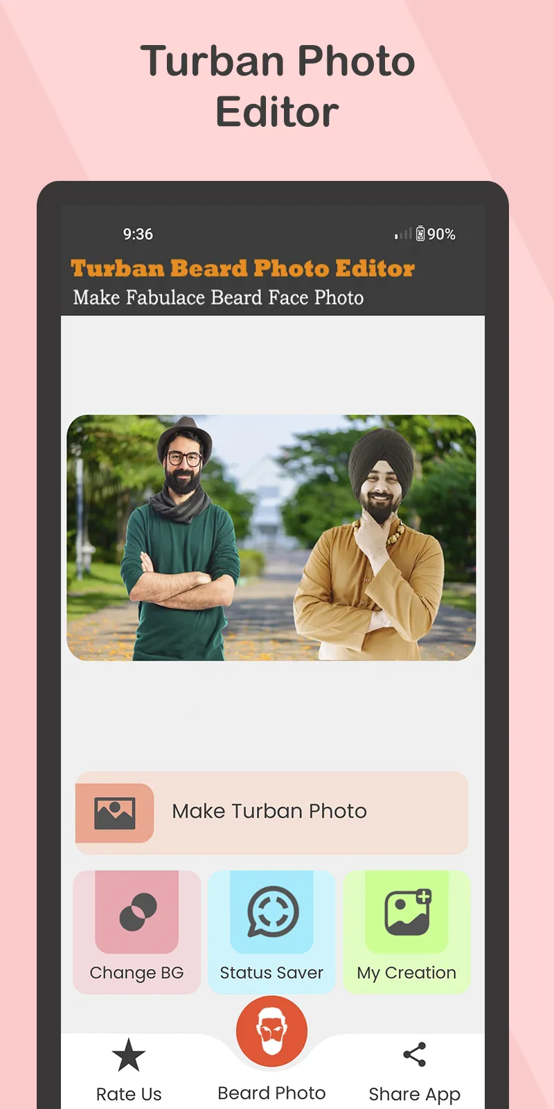 Turban Photo Editor | Indus Appstore | Screenshot