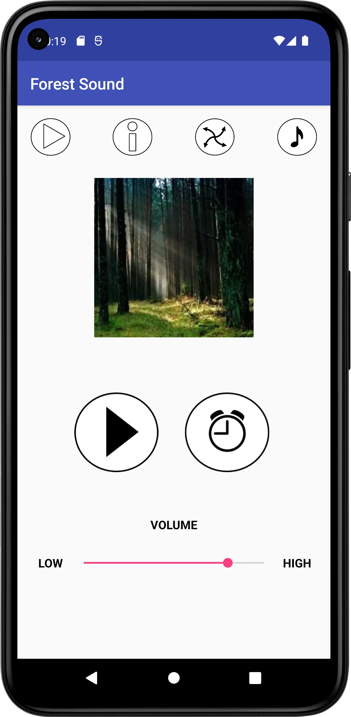 Forest Sound | Indus Appstore | Screenshot